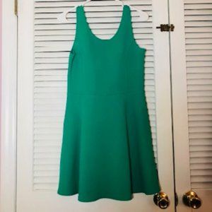 Divided by H&M Skater Tank Green Dress